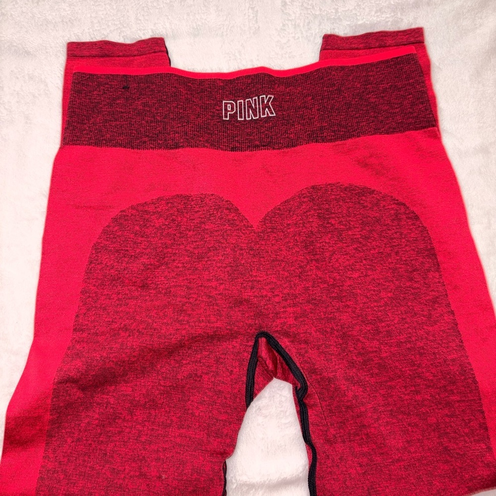 PINK Victoria's Secret Red Leggings